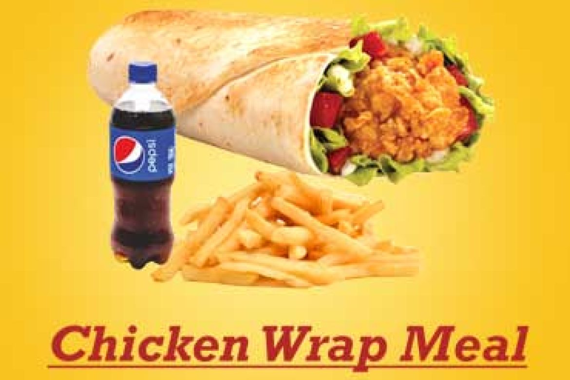 Chicken Wrap Meal