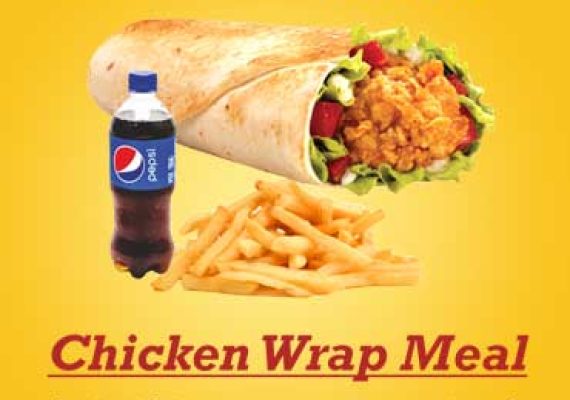 Chicken Wrap Meal