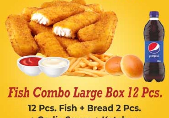 Fish Combo Large Box 12 Pcs