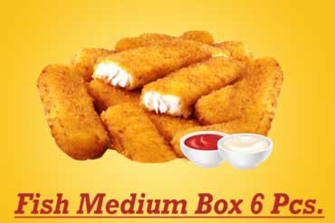 Fish Medium Box 6 Pcs