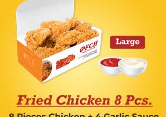 Fried Chicken 8 Pcs