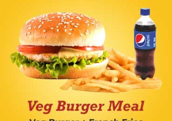 Veg Burger Meal